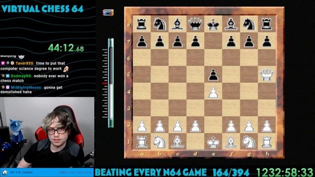 Thabeast Plays Virtual Chess 64 part 1