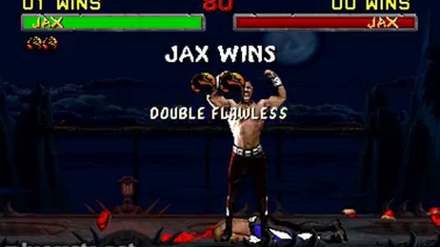 Mortal Kombat II - Fatality 2 - Jax