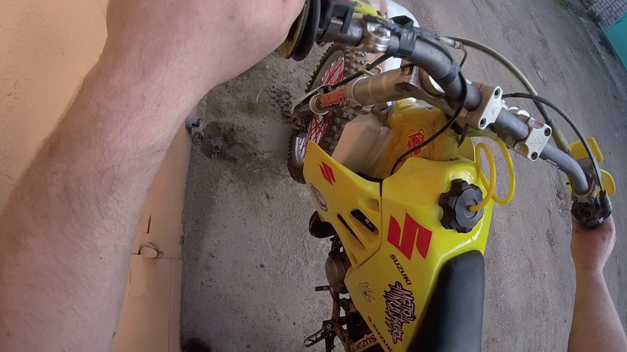 Suzuki RM250 после сборки