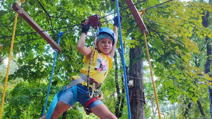 Экстремальные приключения🧗♀️💪Веревочный парк