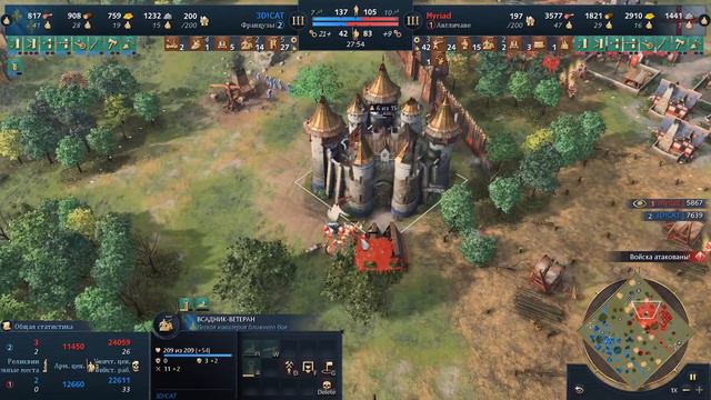 Турнир по Age of Empires 4 - The Warchief Club День 2