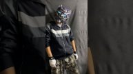 Cyberpunk mask cosplay Chery transformers #shorts