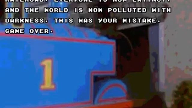 Thomas and the Magic Railroad (RDA Bootleg) Continue + Game Over