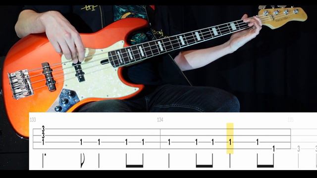 Fear Of The Dark (Iron Maiden) - (BASS ONLY) Bass Cover (With Tabs)