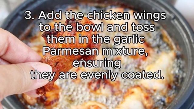 Keto Recipe #29:  Baked Garlic Parmesan Wings