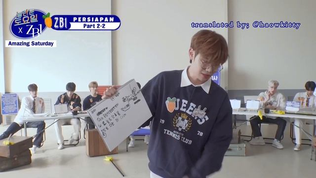 [INDO SUB] ZEROBASEONE — Amazing Saturday Preparation (Persiapan) Part 2-2