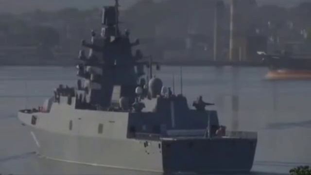 ⚡️Носитель гиперзвуковых ракет «Циркон» фрегат «Адмирал Горшков» прибыл в столицу Кубы