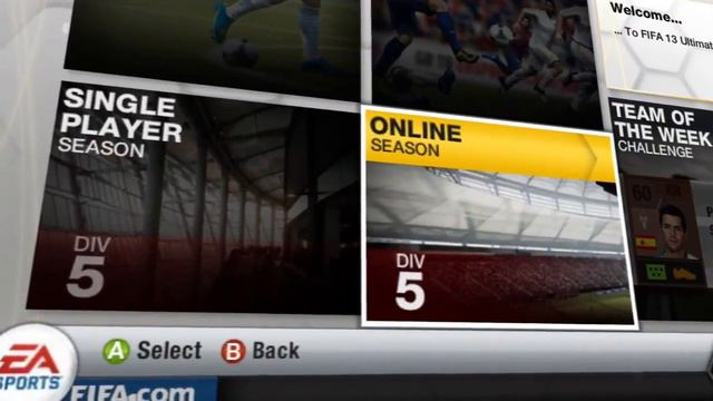 FIFA 13 - Ultimate Team Trailer