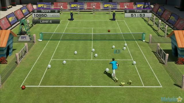 Virtua Tennis 4 Walkthrough - Party: Egg Collector Mini-Game