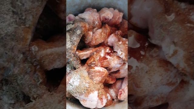 Крылышки на мангале