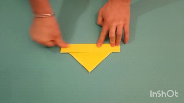 Оригами. Кораблик классической из бумаги