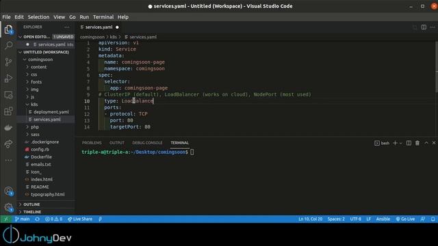 Kubernetes Cluster on AWS EKS شرح