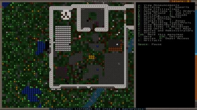 Dwarf Fortress: Chapter 2: Episode 11 "More Introductions, Castle Completed, Human Caravan"