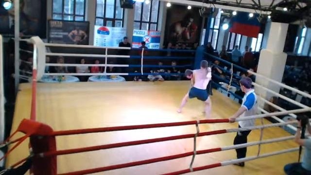 Бой с турнира по профессиональному боевому самбо.