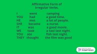 Past Simple: Irregular Verbs