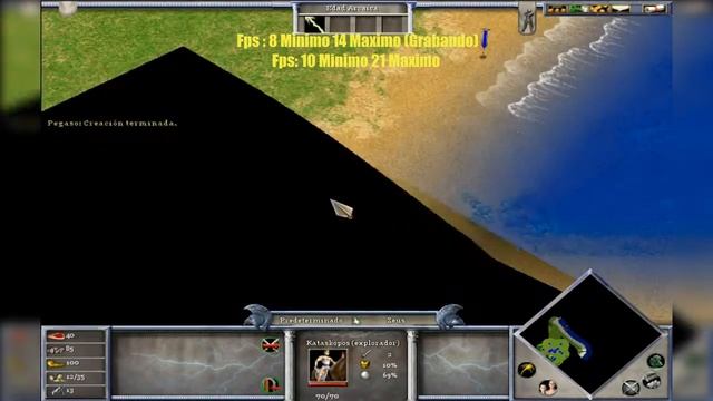 Atom N2600 + GMA 3600 Gameplay - Age of mythology