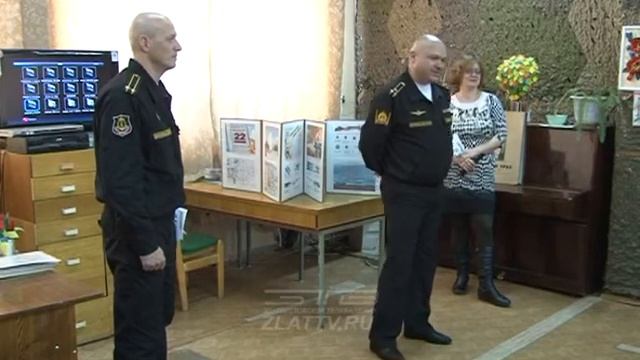 В Златоусте побывали представители Черноморского высшего военно-морского училища имени Нахимова