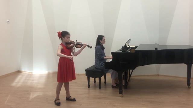 Иржи Бенда "Граве", исп. Мария Родина, 10 лет.