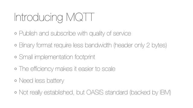 Internet of Things - Why You Need MQTT