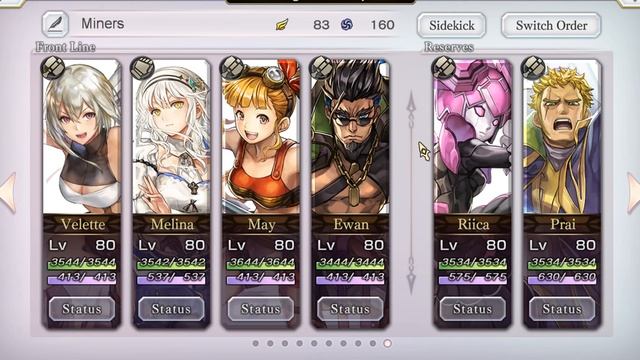 [Another Eden STEAM] Parasite Diamond ore mining and appraisal routine -2 for my diary...