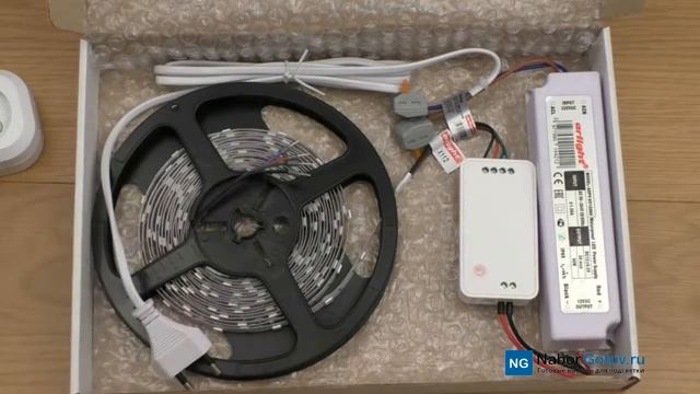 2. Обзор готовых наборов для светодиодной подсветки потолка от компании Наборготов