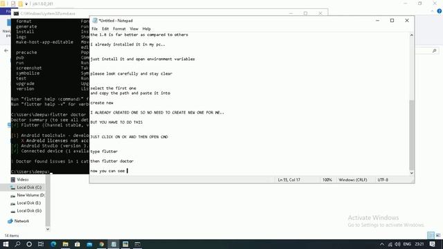 Fix SDK manager in android studio for Flutter Doctor