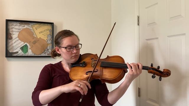 One Octave e Minor Scale for Viola