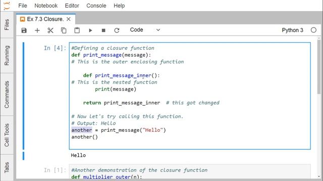 Python - Closures