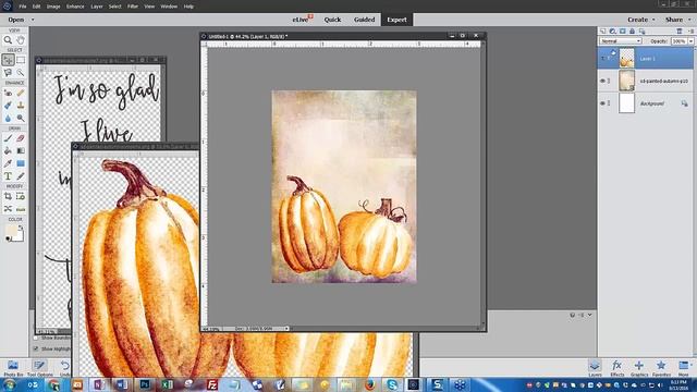 Digital Scrapbooking using Journal Cards