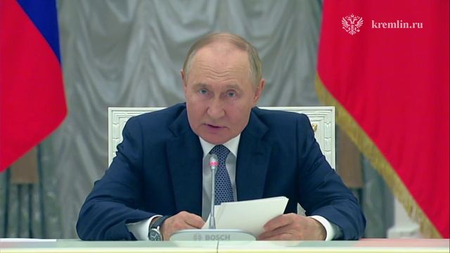🇷🇺Владимир Путин проводит совещание по вопросам социально-экономического развития новых субъектов