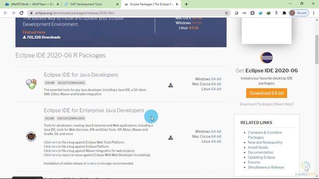 SAP Cloud Platform - Install AoC - Download Eclipse | PART 64 | Free Course | Essential Training