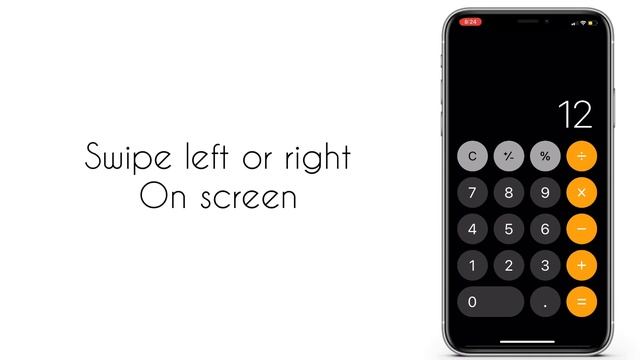 How to delete single digit in iPhone calculator :- Apple tips