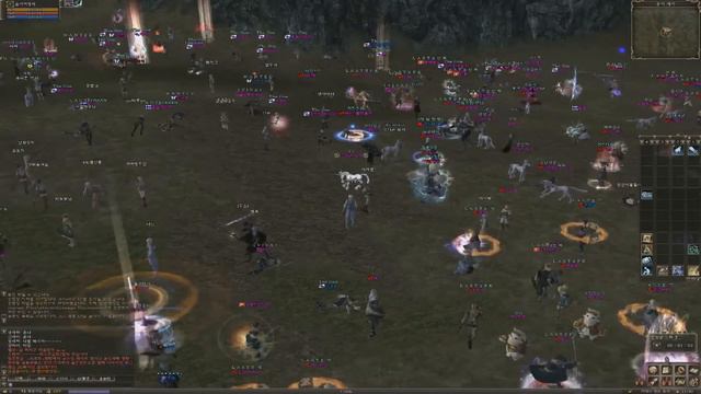Lineage 2 Classic [KR] Mass PVP (28.08.14)