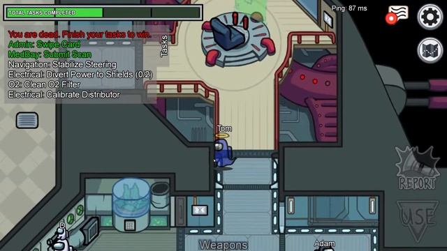 Among Us Proximity Mod but Ghosts can Talk to Impostors