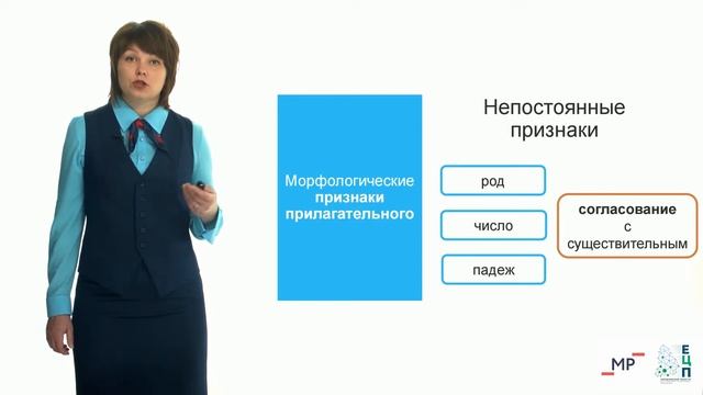 Открытый урок: Средняя школа. Русский язык.