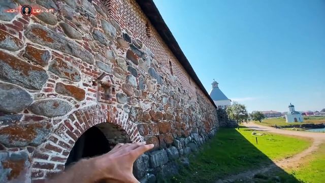 Соловецкий монастырь стоит на месте средневекового замка!