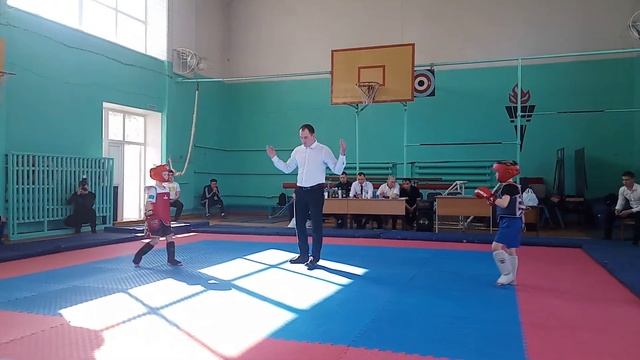 Багаев Богдан первый бой ушу саньда