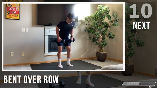 30 Min Killer Upper Body Dumbbell Workout (Arms, Chest, Back, Biceps, Triceps & Shoulders)