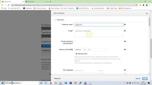10. AWS : ECS FARGATE