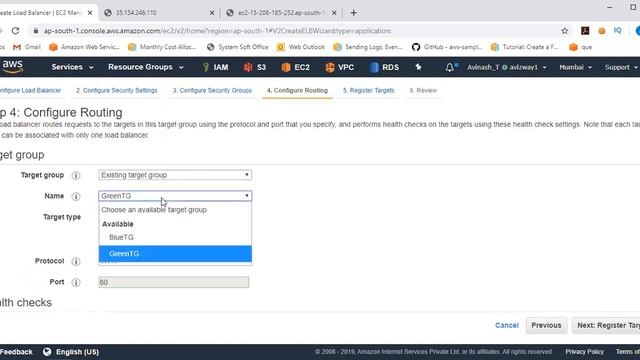AWS Elastic Load Balancer's new Blue and Green Deployment feature