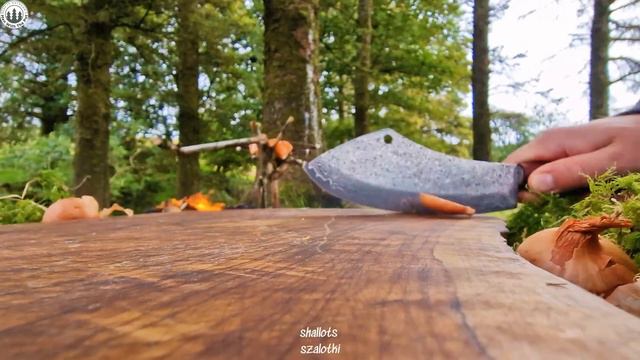 Buscraft SALMON best option for Camping ASMR Campfire Cooking ( Relaxing Sounds)