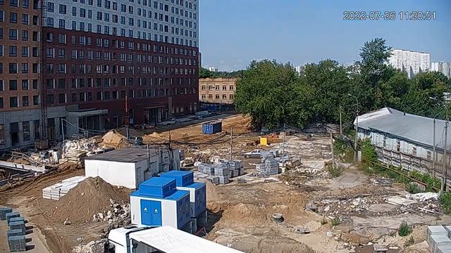 ПИК Кольская 8 ( камера 1 ) таймлапс с 23-07-2022 по 29-07-2022