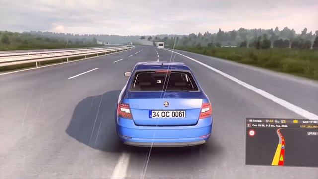 ETS 2 (Skoda Octavia İle İskenderun Macerası) #skoda #oktavia #superb #eurotrucksimulator2 #ets2
