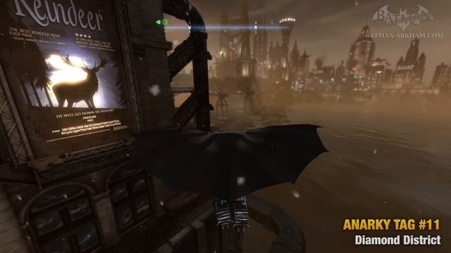Batman: Arkham Origins - "Cold, Cold Heart" Anarky Tags & Activist Riots Locations