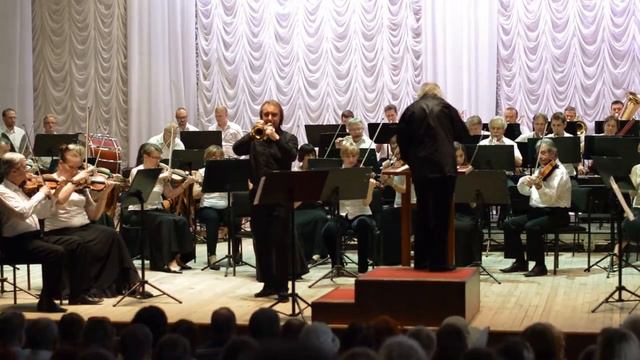 Выступление симфонического оркестра. Speech by the  Philharmonic Orchestra . (2)