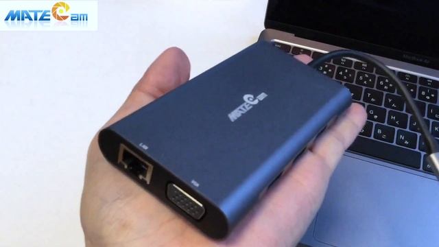 MacBook Pro/Airユーザーに【10in1・拡張接続ができるUSB Type-Cドッキングハブ】これでもう困らない。変換アダプター