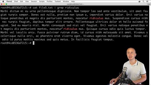 Linux Tutorial: 31 Filtering text using grep command
