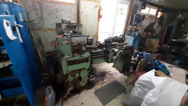 Участок токарных и фрезерных станков.