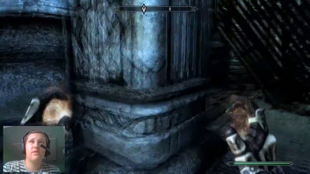 Алдуин нападает        Skyrim №31
