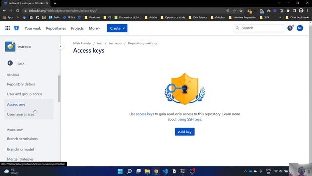 Setup bitbucket and integrate with VS Code